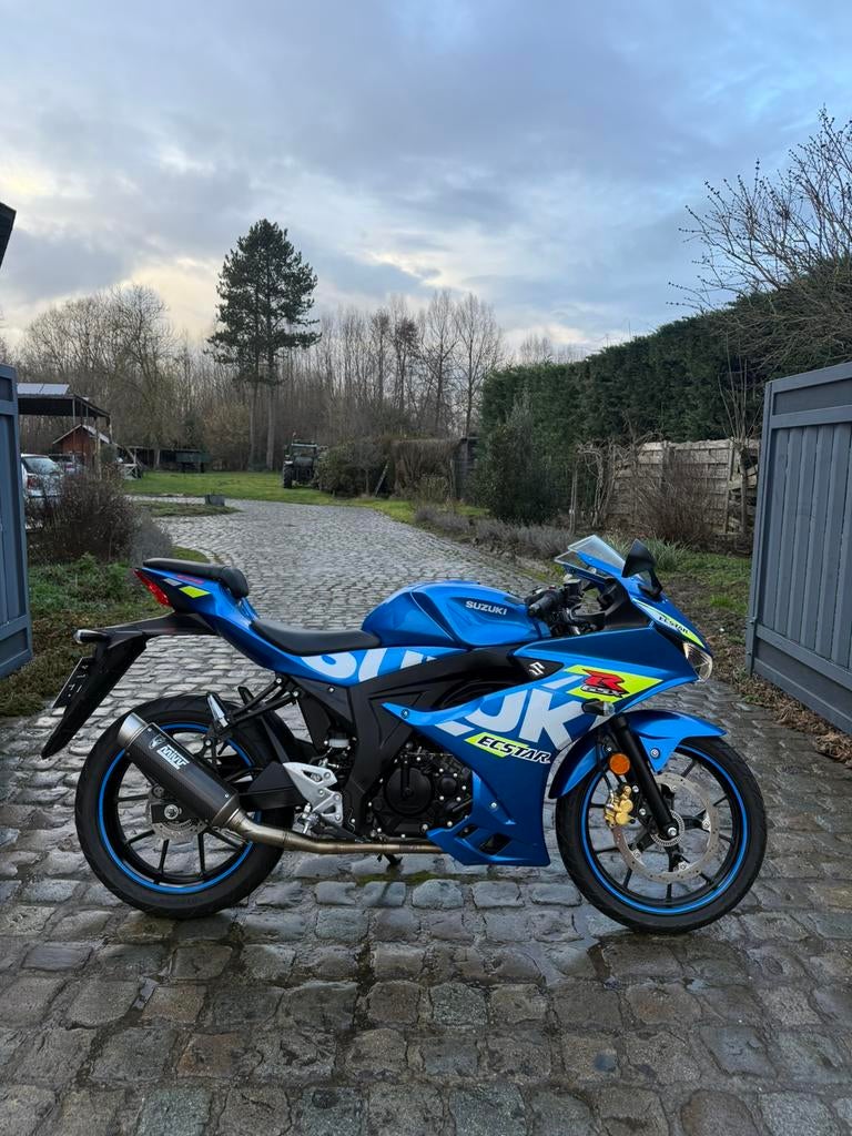 Suzuki GSX-R 125 *Ecstar Edition* 4900km @AelbrechtMotors, Motos, Motos | Suzuki, Entreprise, Sport, Enlèvement