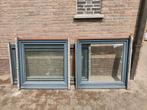 3 houten ramen, Doe-het-zelf en Bouw, Ophalen, Gebruikt, Hout