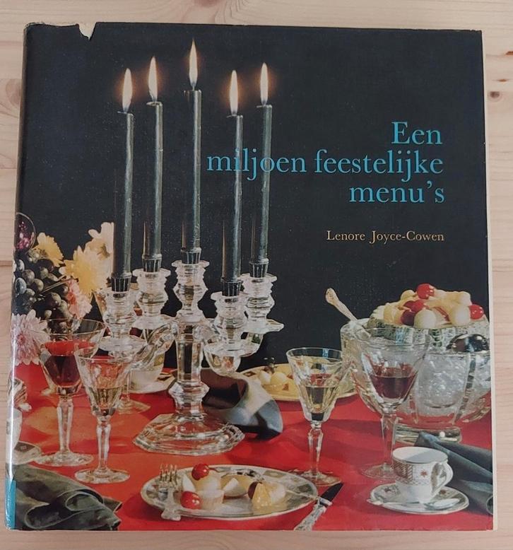 Een miljoen feestelijke menu's, Antiek en Kunst, Antiek | Boeken en Manuscripten, Ophalen of Verzenden