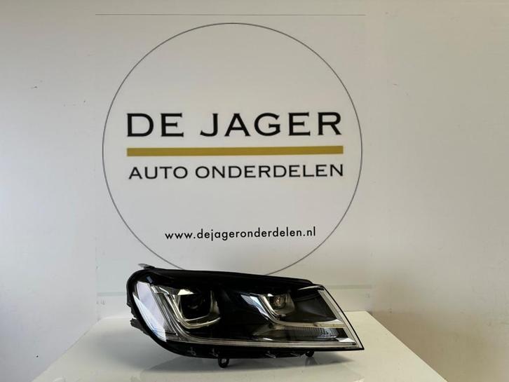 VW TOUAREG XENON LED FACELIFT KOPLAMP 7P1941752B ORIGINEEL, Auto-onderdelen, Verlichting, Volkswagen, Gebruikt