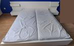 IKEA bed 160x200 met lattenbodems, matrassen en nachtkastje, Huis en Inrichting, Ophalen, Gebruikt, Tweepersoons, Bedbodem