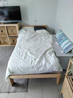 IKEA bed - 1 persoon, Beige, 90 cm, Gebruikt, Eenpersoons