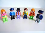 Playmobil 123 set: 6 poppetjes Geobra 1990, Kinderen en Baby's, Ophalen of Verzenden, Zo goed als nieuw, Los Playmobil