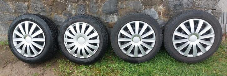 Winterkit wielen 16" 5x112 VW Audi Mercedes, Auto-onderdelen, Banden en Velgen, Banden en Velgen, Winterbanden, 16 inch, 205 mm