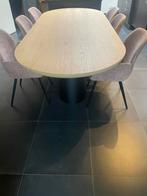 Amato eettafel 260cm natuureik, Huis en Inrichting, Tafels | Eettafels, Ophalen, Zo goed als nieuw
