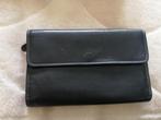 Portefeuille pour femme en cuir noir, Handtassen en Accessoires, Overige merken, Verzenden, Zwart, Zo goed als nieuw