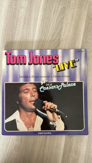 Disque vinyle 33 tours Tom Jones Live