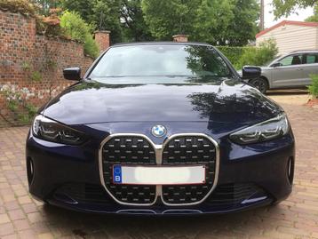 420 i cabrio.Stuurverw., Nekverw. Zetelverw. TOPSTAAT., Auto's, Automaat, Achterwielaandrijving, Cabriolet, Blauw