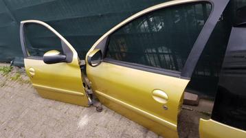 PEUGEOT 206 SW PORTIEREN LV+LA+RV BJ 98 TOT 2006 beschikbaar voor biedingen