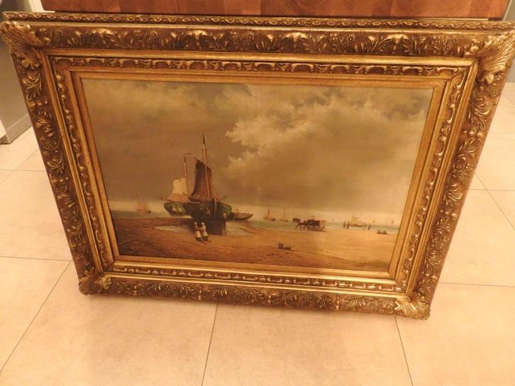 Hendrick Vader, olieverf op doek, 119 x 90 cm, Antiek en Kunst, Kunst | Schilderijen | Klassiek, Ophalen of Verzenden