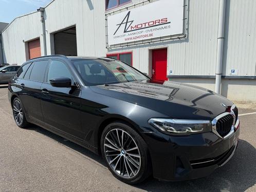 BMW 518 dA Touring Automaat/Keyless/Memory/Leder/Carplay, Auto's, BMW, Bedrijf, Te koop, 5 Reeks, ABS, Achteruitrijcamera, Airbags