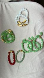 Jade kettingen in verschillende kleuren, Verzamelen, Mineralen en Fossielen, Ophalen of Verzenden