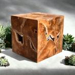 Cube en bois de 40 cm, Bois, Moins de 50 cm, Enlèvement, Moins de 50 cm
