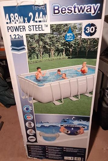 Piscine 488x244x122 grand modèle neuve, Enlèvement, Neuf