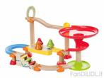 Houten knikkerbaan playtive, Kinderen en Baby's, Handmatig, Ophalen, Overige merken, Racebaan