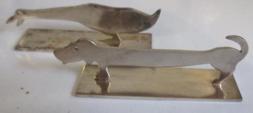 art déco figuratif couteau repose animaux 5, Antiquités & Art, Curiosités & Brocante, Envoi