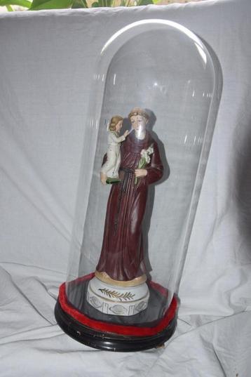 Heilige Sint - Antonius onder een glazen stolp, Ophalen