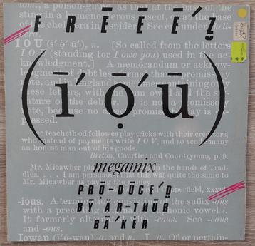 Vinyle Maxi Freeez I.O.U méga mix année 1983 beschikbaar voor biedingen