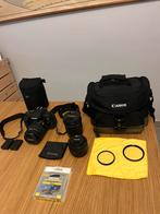 Canon EOS 750D spiegelreflexcamera, Audio, Tv en Foto, Fotocamera's Digitaal, Ophalen, Gebruikt, Canon