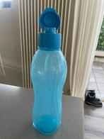 Tupperware 2 stuks eco fles blauw 1 liter/groen 500ml  NIEUW, Ophalen of Verzenden, Nieuw, Groen, Beker of Kan