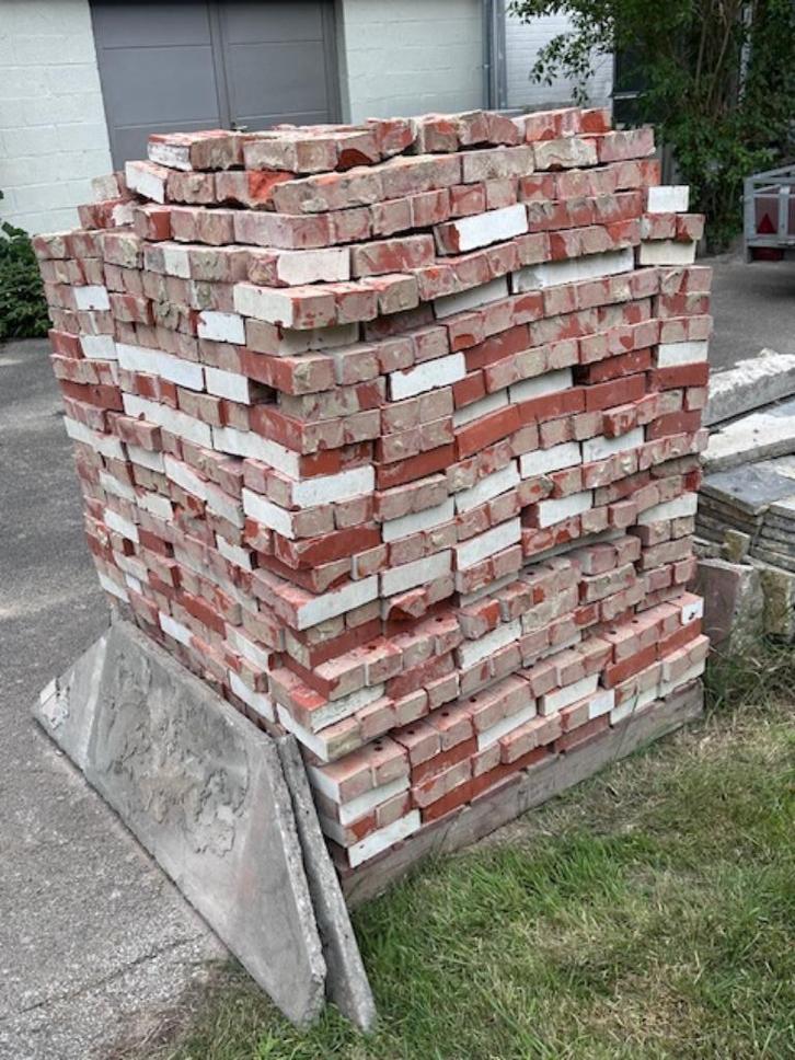 Bakstenen, voor metsen of als klinkers, Doe-het-zelf en Bouw, Metselstenen, Gebruikt, Bakstenen, Ophalen