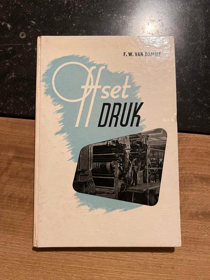 Offset druk - F.W. Van Damme, Boeken, Kunst en Cultuur | Beeldend, Gelezen, Grafische vormgeving, Ophalen of Verzenden
