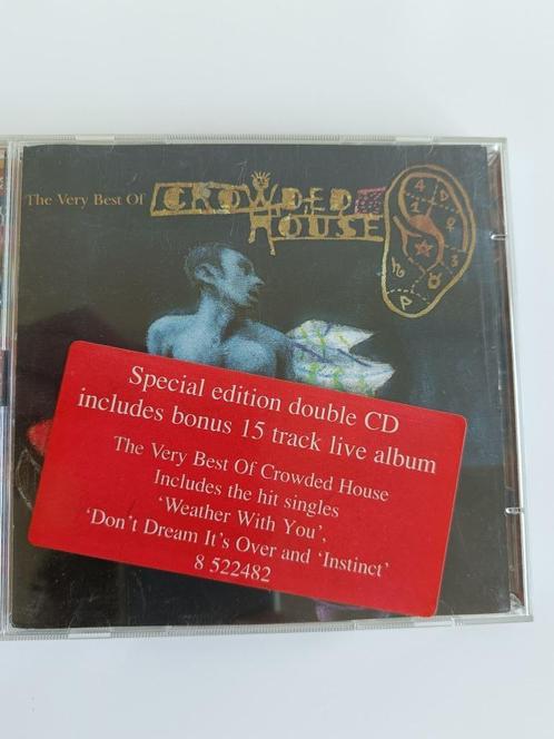 double CD: The Very Best Of Crowded House (limited edition), CD & DVD, CD | Pop, Comme neuf, 1980 à 2000, Enlèvement ou Envoi