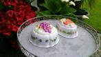 Puddingvorm porselein 80s keuken 2 stuks, decoratief, Ophalen of Verzenden, Zo goed als nieuw