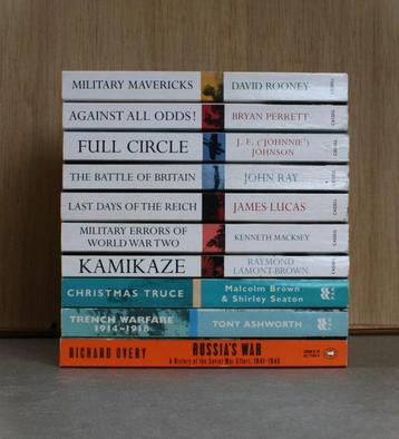 WO I en II: 10 paperbacks Engels - 3 euro/2 voor 5 euro beschikbaar voor biedingen