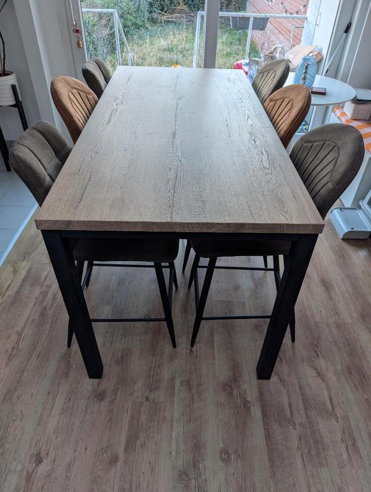 Bartafel - hoge kwaliteit en moderne look, Huis en Inrichting, Tafels | Eettafels, Zo goed als nieuw, 50 tot 100 cm, 150 tot 200 cm