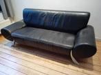 TE KOOP: lederen design sofa (Rolf Benz), Huis en Inrichting, Fauteuils, Ophalen, Gebruikt, 100 tot 125 cm, Design