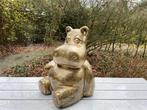 Beeld nijlpaard, hippo, tuin, zwembad, vijver 55cm, Tuin en Terras, Ophalen, Nieuw, Kunststof, Dierenbeeld