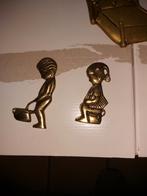 Wc mannetje &vrouwtje voor op deur wc te plaatsen ., Enlèvement ou Envoi, Utilisé