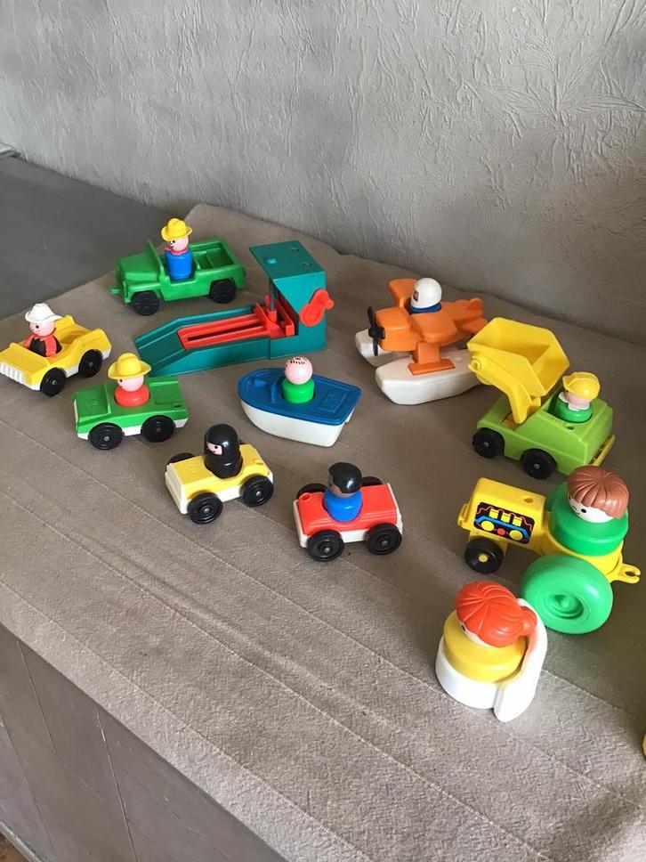 Fisher Price vintage auto’s, Kinderen en Baby's, Speelgoed | Fisher-Price, Zo goed als nieuw, Ophalen of Verzenden