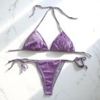 2 delige glitter bikini lilapaars L, Kleding | Dames, Badmode en Zwemkleding, Verzenden, Zo goed als nieuw, Paars, Bikini