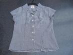 bloesje, blouse C & A Clockhouse zwart wit ruitjes 38-40, Clockhouse C&A, Ophalen of Verzenden, Gedragen, Maat 38/40 (M)
