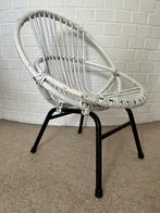 vintage rotan kinderstoel wit, Kinderen en Baby's, Ophalen, Gebruikt, Overige typen