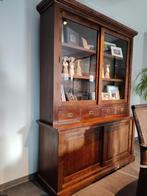 Stijlvolle vitrinekast in hout, Huis en Inrichting, Ophalen