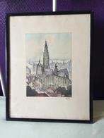 Roger Hebbelinck “Belin” ets, Antiek en Kunst, Ophalen of Verzenden