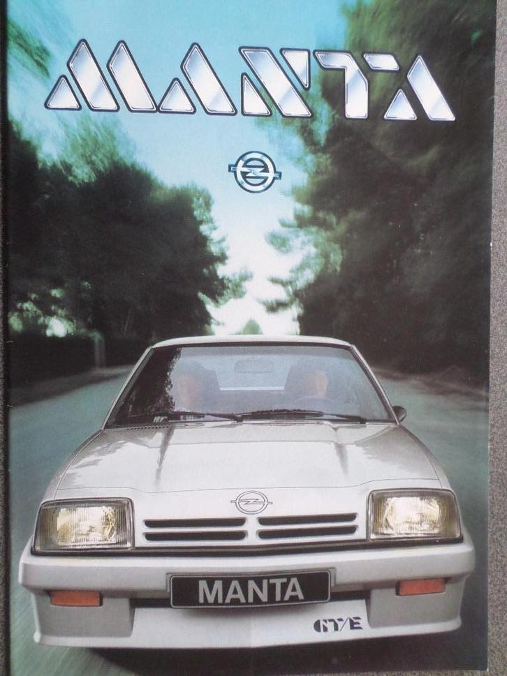 Opel Manta 1983 Brochure, Boeken, Auto's | Folders en Tijdschriften, Opel, Ophalen
