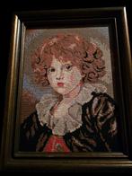 Vintage needlepoint schilderij met hoge korting!, Antiek en Kunst, Ophalen of Verzenden