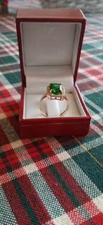 Goude ring, Handtassen en Accessoires, Ophalen, Zo goed als nieuw