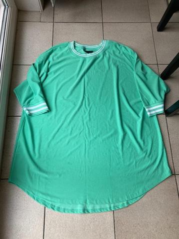 Nieuwe groene korte jurk / shirt - Maat 54 / 56