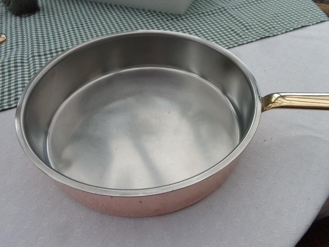 Koperen kookpan met rvs, Huis en Inrichting, Keuken | Potten en Pannen, Nieuw, Kookpan of Snelkookpan, Overige materialen, Ophalen of Verzenden