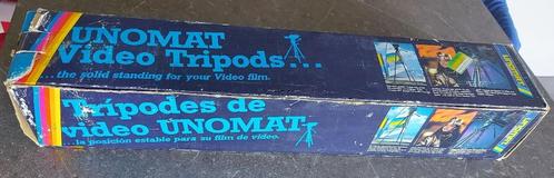 Trépieds video Unomat SVA50, Audio, Tv en Foto, Fotografie | Statieven en Balhoofden, Gebruikt, Driepoot, Minder dan 150 cm, Met balhoofd