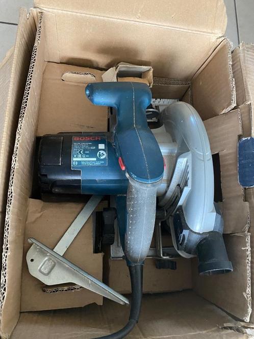 Bosch (blauw) Professional cirkelzaag, Doe-het-zelf en Bouw, Gereedschap | Zaagmachines, Zo goed als nieuw, Cirkelzaag, 1200 watt of meer
