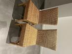 Stoelen rieten, chaisses, Huis en Inrichting, Stoelen, Ophalen, Gebruikt, Overige kleuren, Riet of Rotan