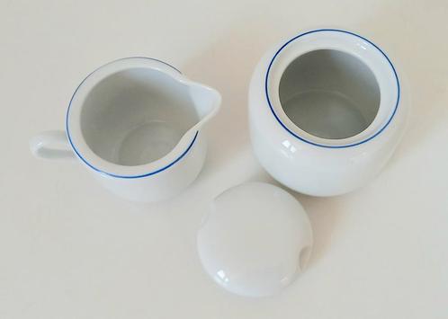 Porcelaine SKYLINE de qualité ALT REGENSBURG. Set à sucre et, Maison & Meubles, Cuisine | Vaisselle, Comme neuf, Autres types