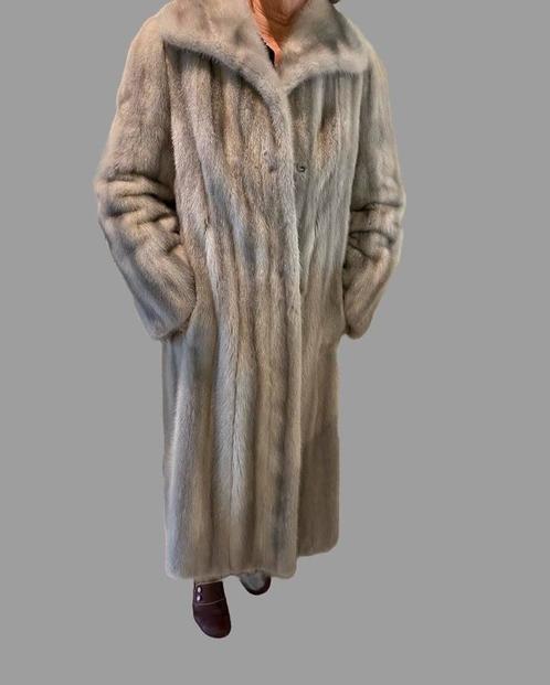 Pelsmantel (nertsmantel), Kleding | Dames, Jassen | Winter, Zo goed als nieuw, Ophalen of Verzenden