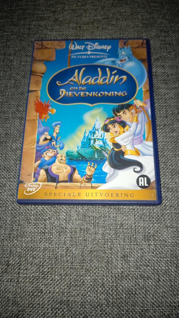 DVD Aladdin, Cd's en Dvd's, Dvd's | Tekenfilms en Animatie, Gebruikt, Ophalen of Verzenden